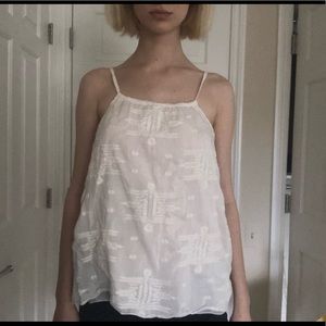 Sleeveless, Airy Peasant Top